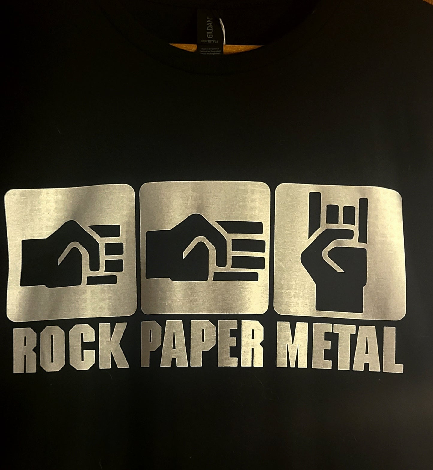 Rock Paper Metal Tshirt