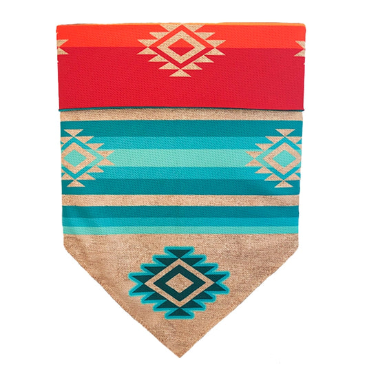 Turquoise Sky Reversible Sport Bandana