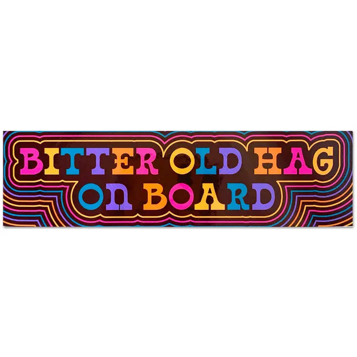 Bitter Old Hag Sticker