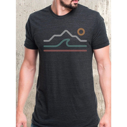 Mountains Waves Desert Tee