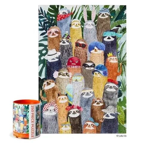 Sloth Squad 250pc Puzzle