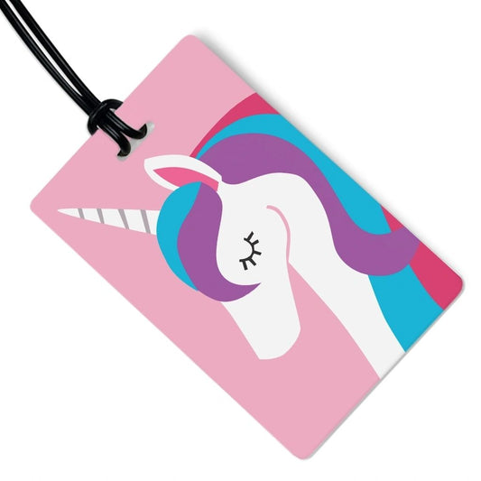 Unicorn Luggage Tag