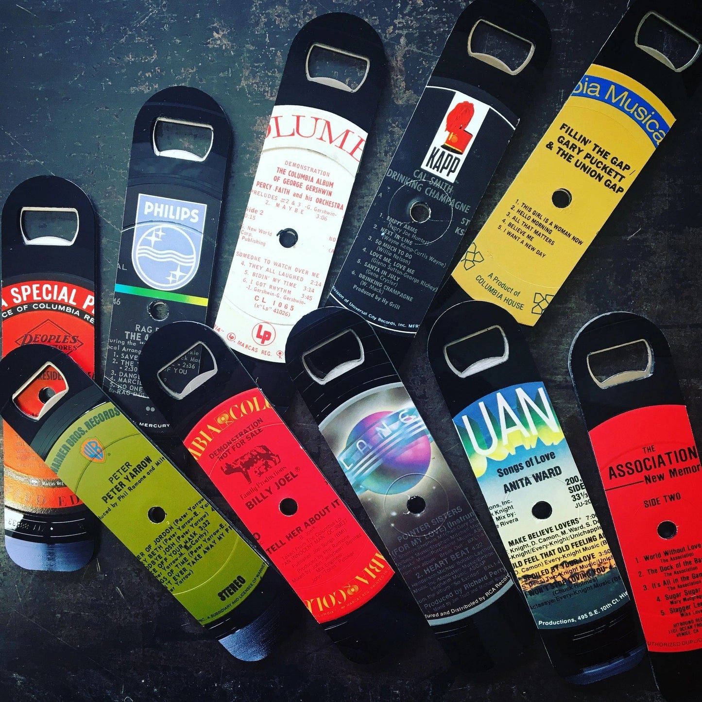 Magnetic Vinyl Label Bottle Opener