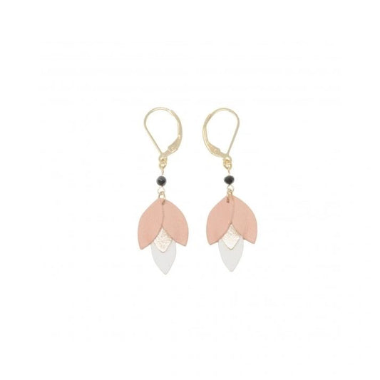 Narva Earrings - White Terracotta