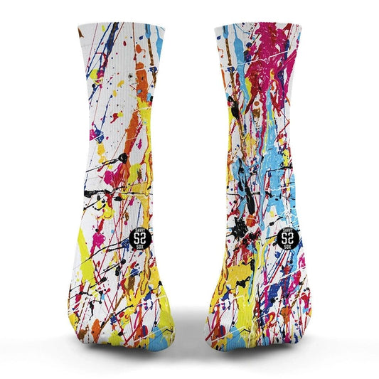 Paint Splatter Socks